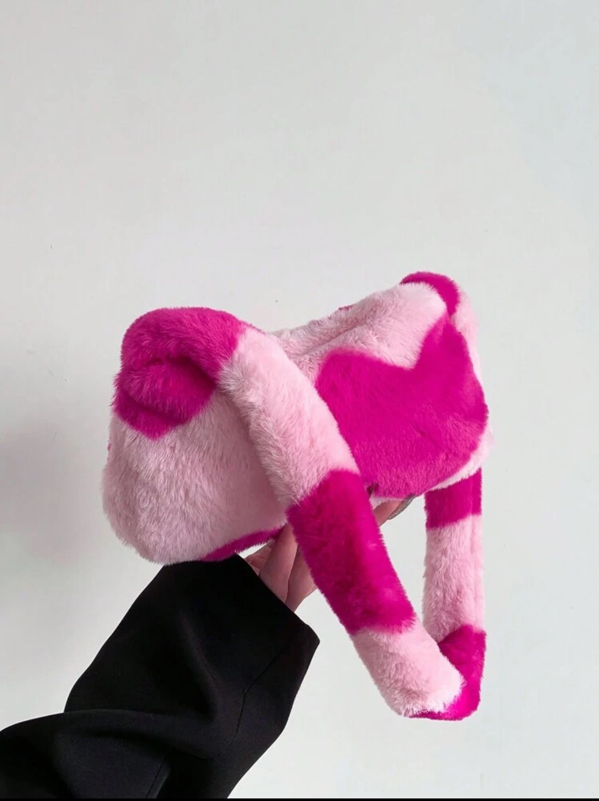 Fuzzy, Soft, Fluffy Bag For Girls, Women, College Students, Rookies & White-Collar Workers For Work, Office, Commute, For Autumn & Winter, Warm Winter, Outdoors