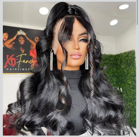 BRAZILIAN Body Wave Lace Front Wigs Human Hair 13x6 Lace Front Wigs Human Hair 200% Density 26 Inch 13x6 HD Lace Frontal Human Hair Wigs for Black Women With Baby Hair.